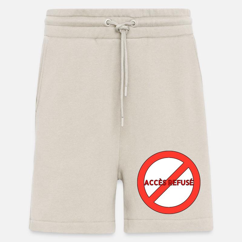LE SYSTÈME - Short bio décontracté fabriqué en UE - WARM CLAY