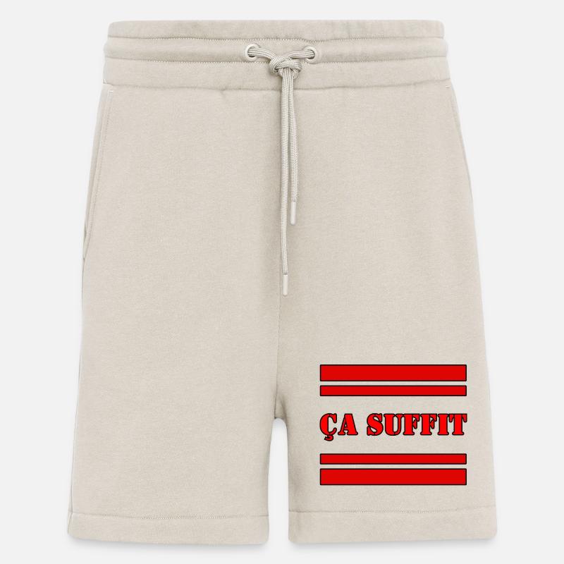 ÇA SUFFIT. - Short bio décontracté fabriqué en UE - WARM CLAY