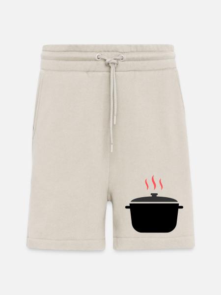 Kochtopf Dampf Kochen - Shorts - made by SPREAD - WARM CLAY