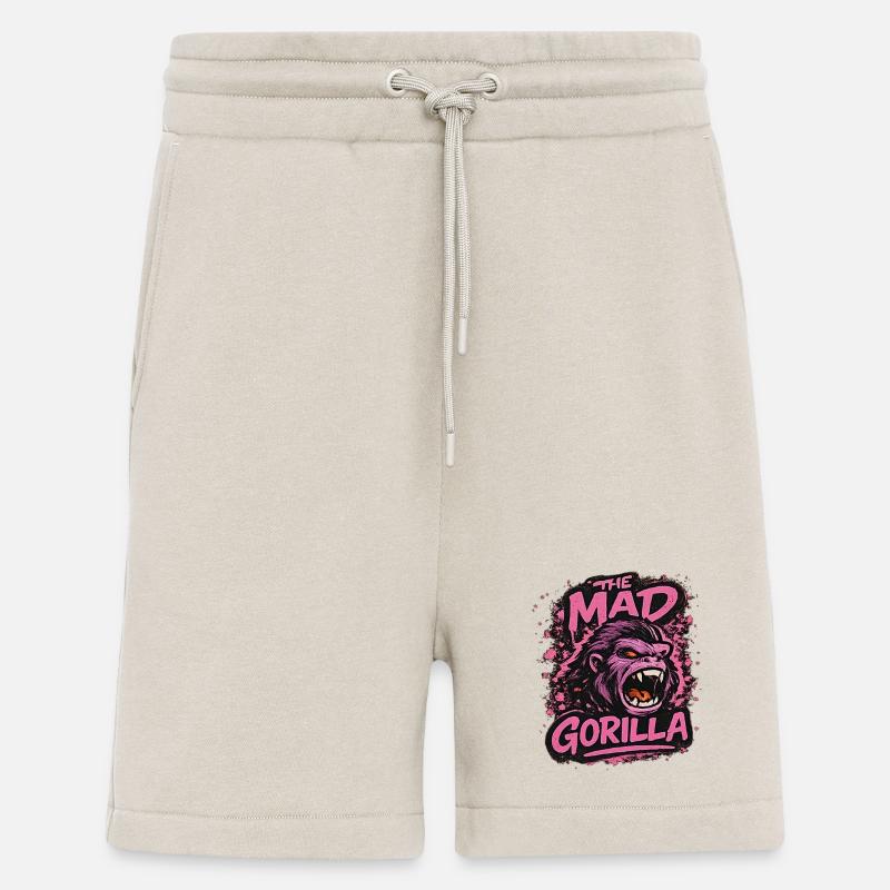 Der wütende Gorilla - Shorts - made by SPREAD - WARM CLAY