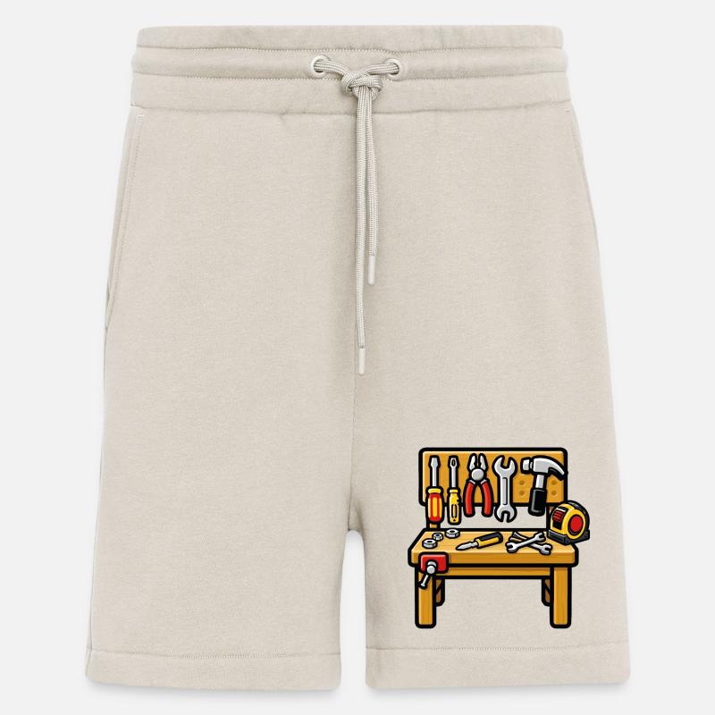 DIY workshop workbench - Shorts - made by SPREAD - WARM CLAY