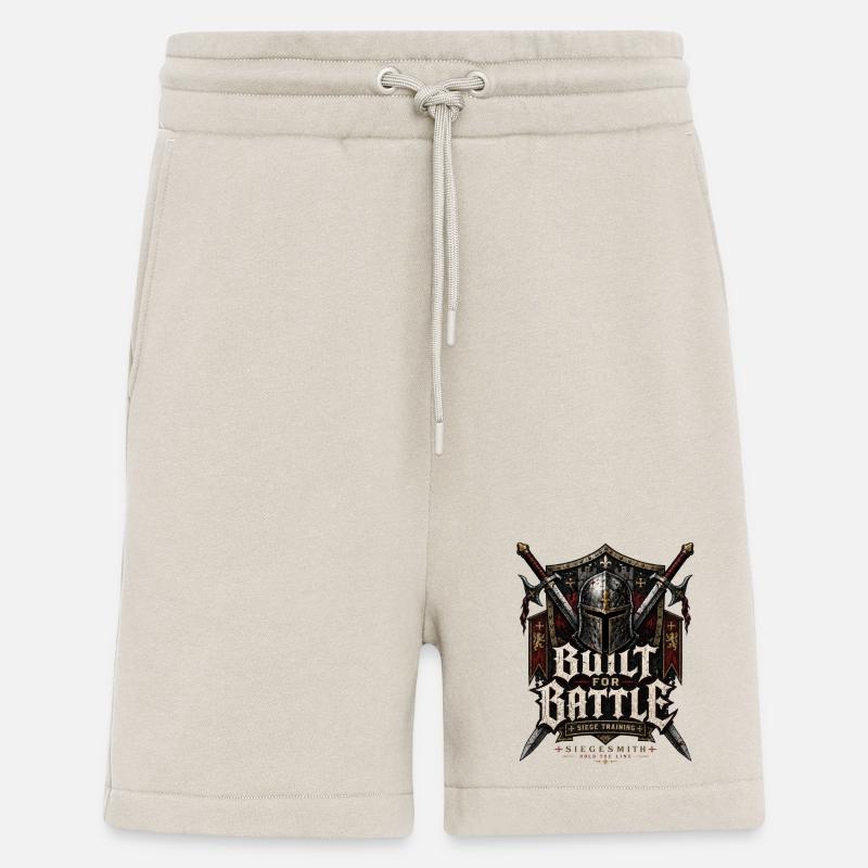 Croisé : Conçu pour le combat - Short bio décontracté fabriqué en UE - WARM CLAY