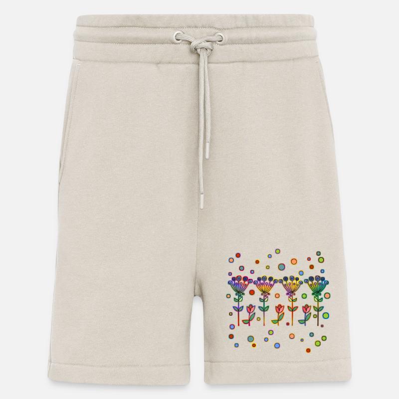 Fleur - Short bio décontracté fabriqué en UE - WARM CLAY