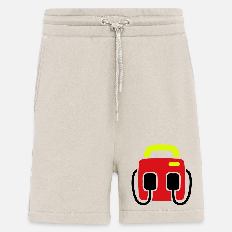 Defibrillator AED Erste Hilfe - Shorts - made by SPREAD - WARM CLAY