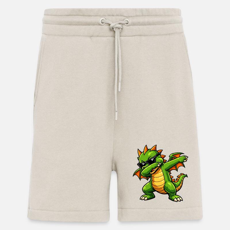 Süßer Dabbing Drache - Shorts - made by SPREAD - WARM CLAY