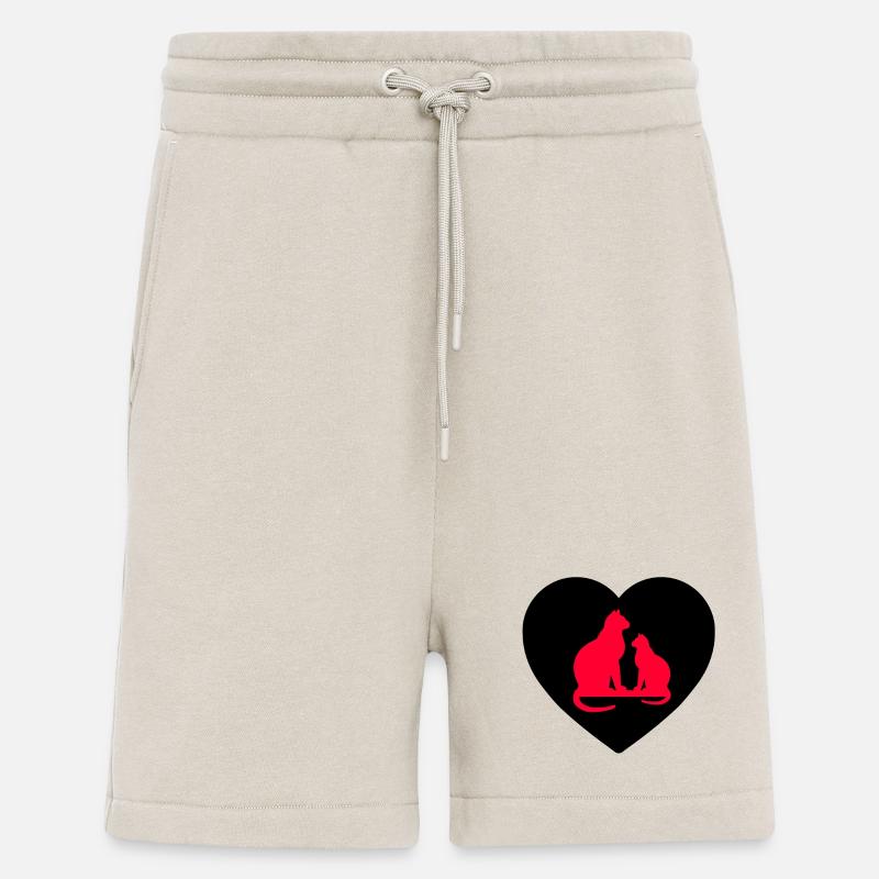 félin - Short bio décontracté fabriqué en UE - WARM CLAY