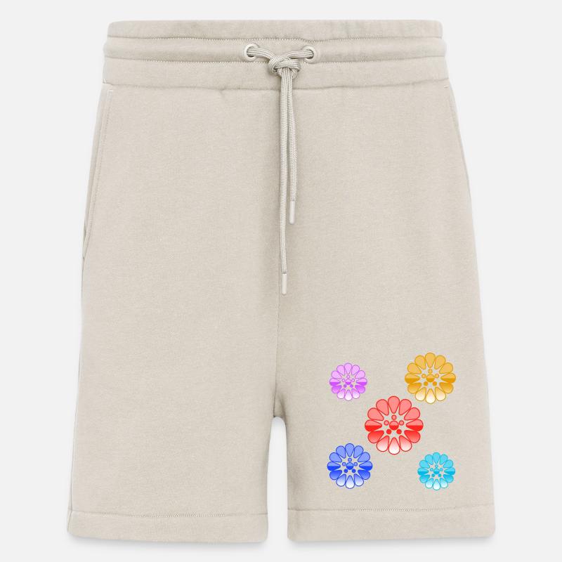 Fleur - Short bio décontracté fabriqué en UE - WARM CLAY