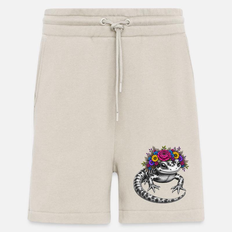 Flora Salamander Kranz - Shorts - made by SPREAD - WARM CLAY