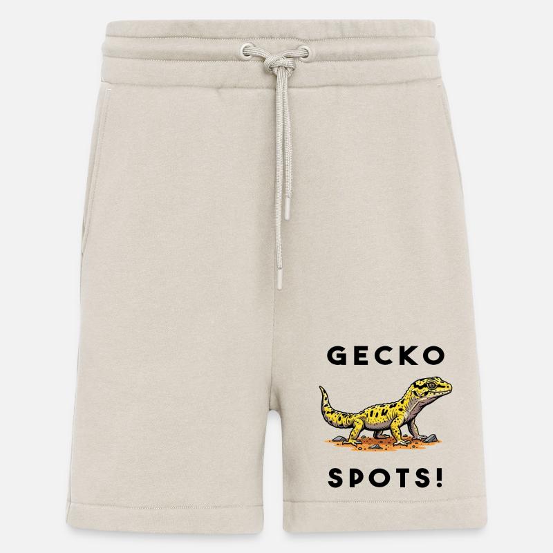 Gecko Leopard Bask Lezard Terrarium - Short bio décontracté fabriqué en UE - WARM CLAY