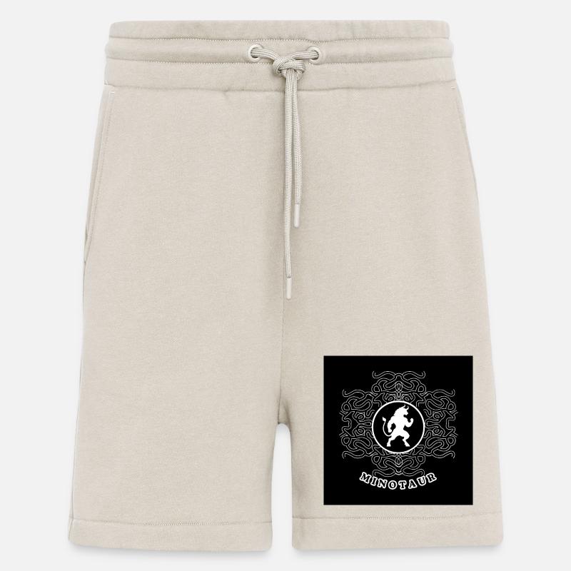 Minotaurus White - Shorts - made by SPREAD - WARM CLAY