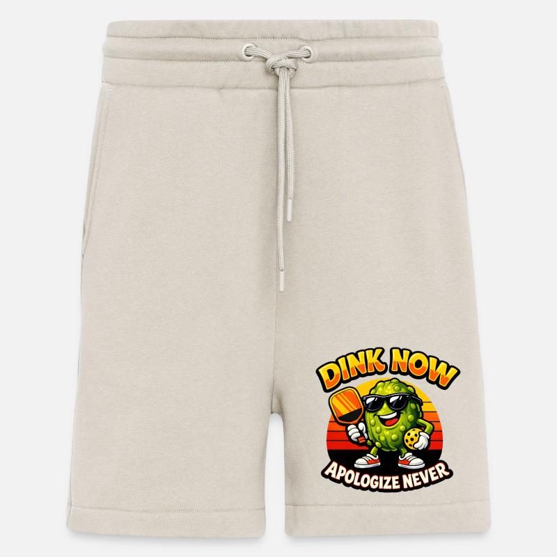 Dink Now Apologize Never - Shorts - made by SPREAD - WARM CLAY
