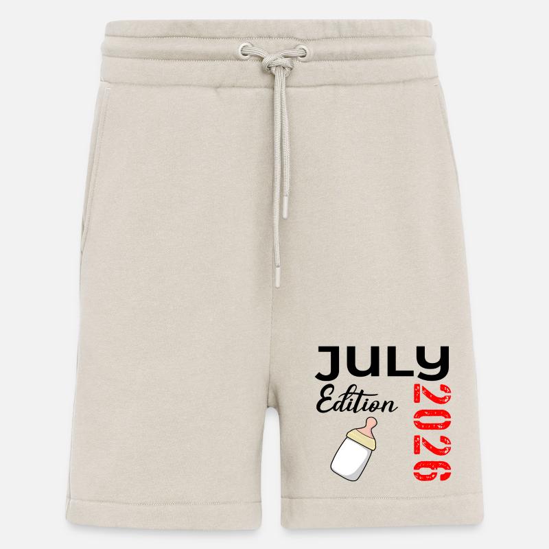 Geburt Juli 2026 - Shorts - made by SPREAD - WARM CLAY