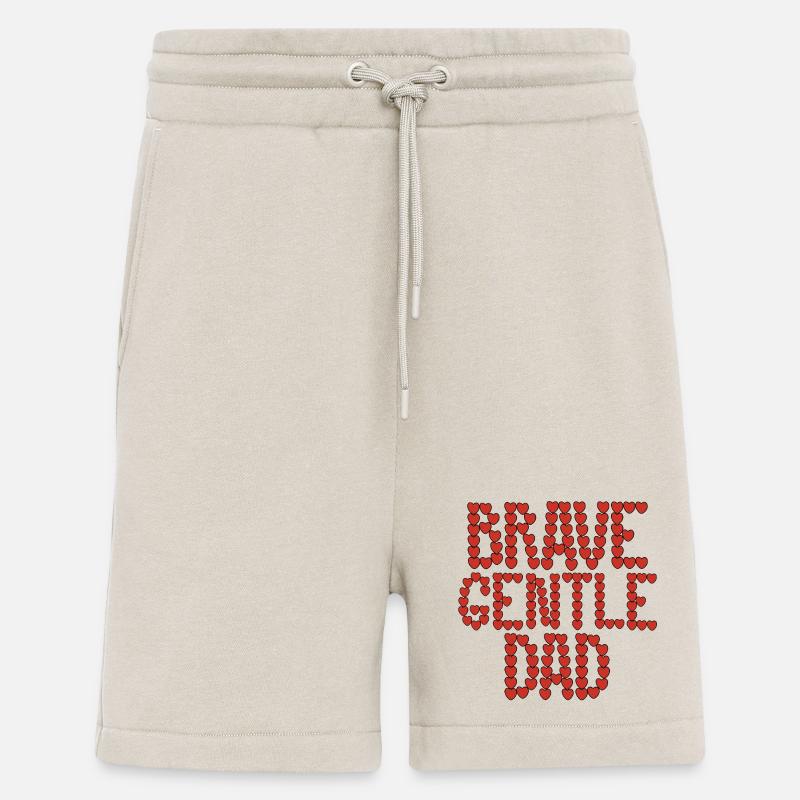 Mutiger, sanfter Vater - Shorts - made by SPREAD - WARM CLAY