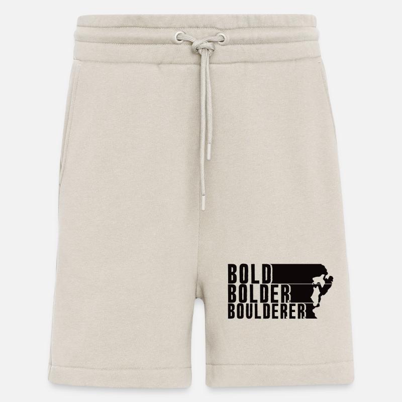 Bold Bolder Boulderer Bouldering Bouldering - Shorts - made by SPREAD - WARM CLAY
