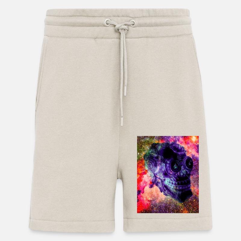 Space Skull - Shorts - made by SPREAD - WARM CLAY