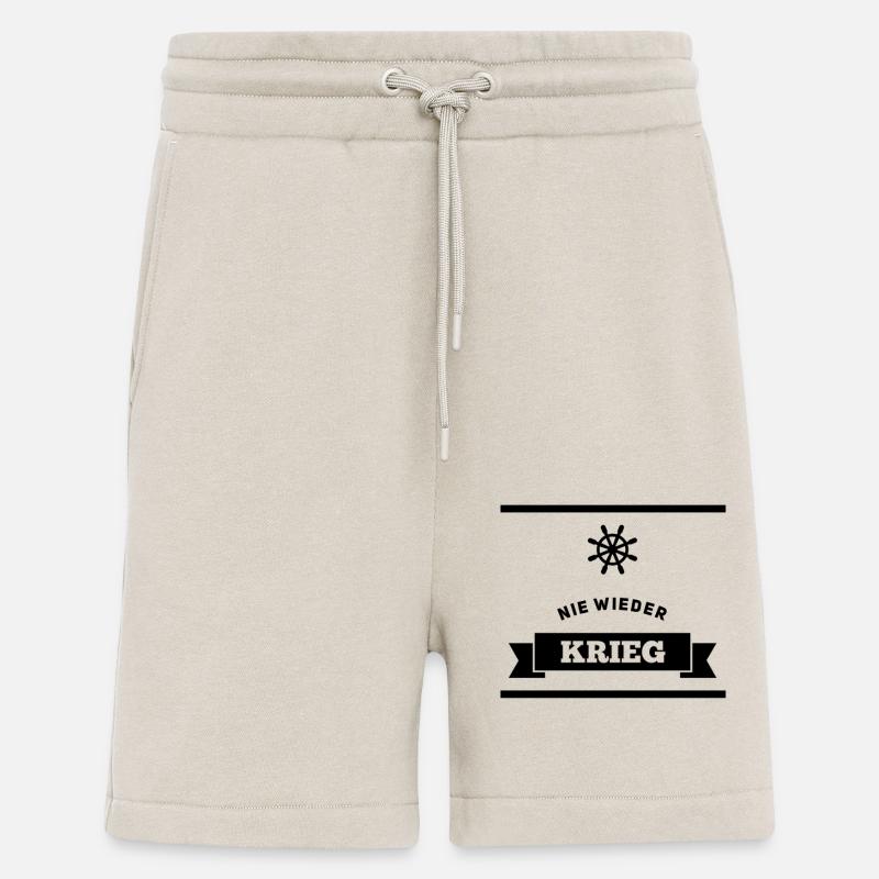 ich bin friedlich - Shorts - made by SPREAD - WARM CLAY