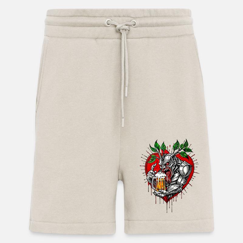 Ich liebe Bier - Shorts - made by SPREAD - WARM CLAY