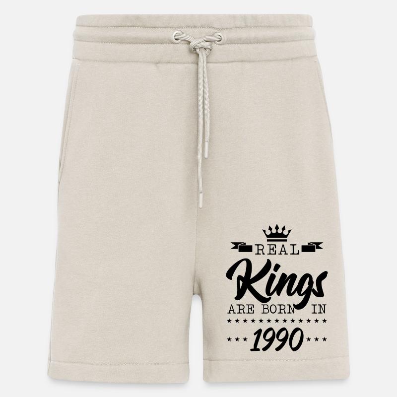 Rois nés en 1990 - Short bio décontracté fabriqué en UE - WARM CLAY