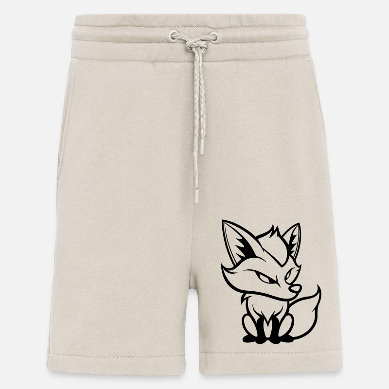 fuchs comic - Shorts - made by SPREAD - WARM CLAY
