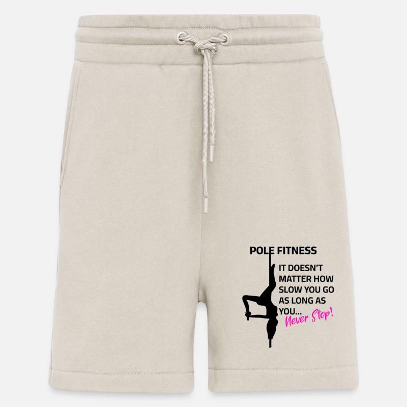 Never Stop Pole Dance - Shorts - made by SPREAD - WARM CLAY
