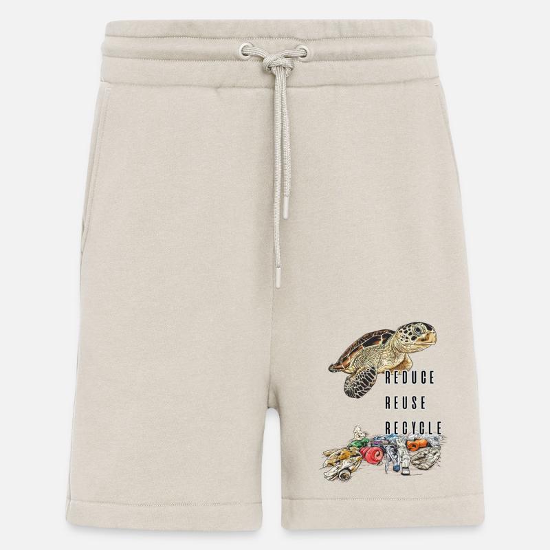 Save the ocean // Pollution - Shorts - made by SPREAD - WARM CLAY