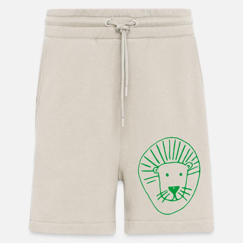 LOEWE green - Shorts - made by SPREAD - WARM CLAY