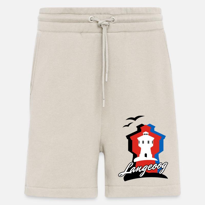 Langeoog Style mit Wasserturm - Shorts - made by SPREAD - WARM CLAY