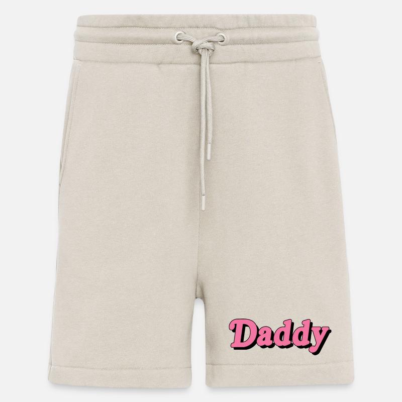 Daddy quote - Shorts - made by SPREAD - WARM CLAY