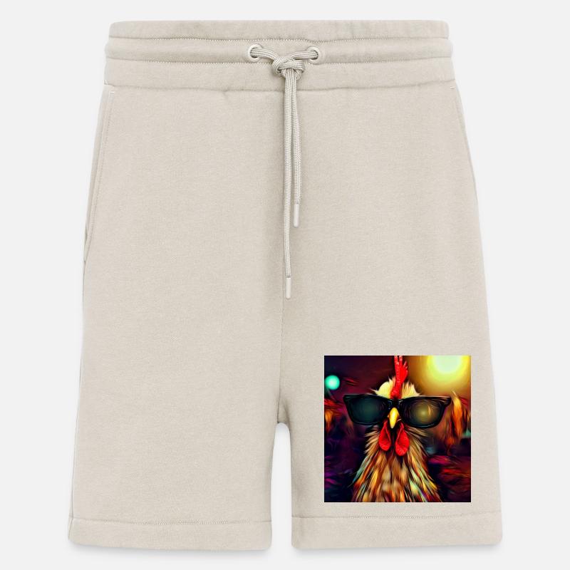 Fancy Chicken I - Shorts - made by SPREAD - WARM CLAY