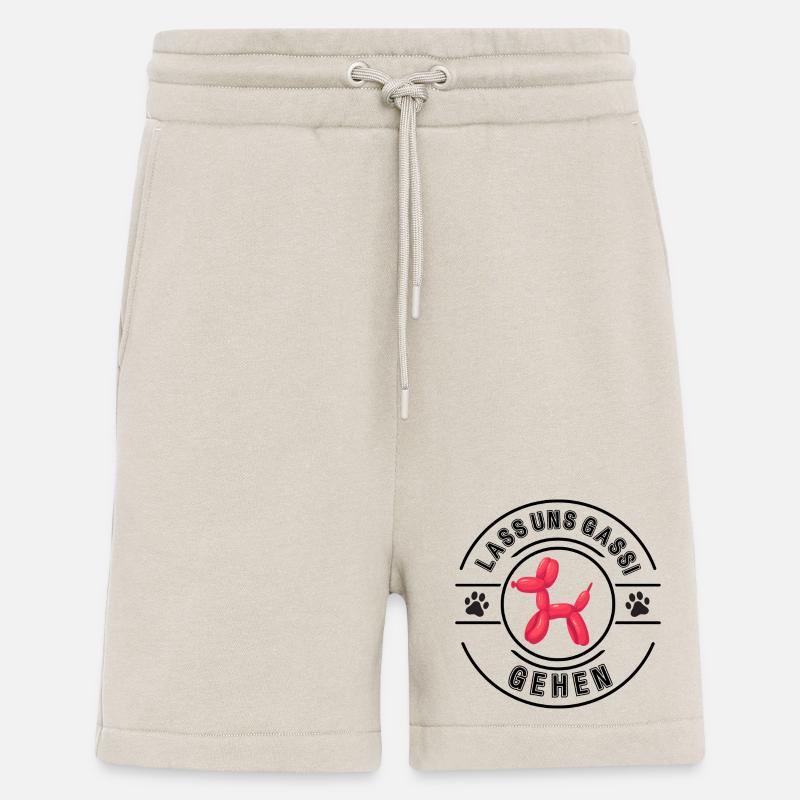 Komm wir gehen Gassi - Shorts - made by SPREAD - WARM CLAY