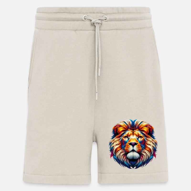 Lion - Short bio décontracté fabriqué en UE - WARM CLAY
