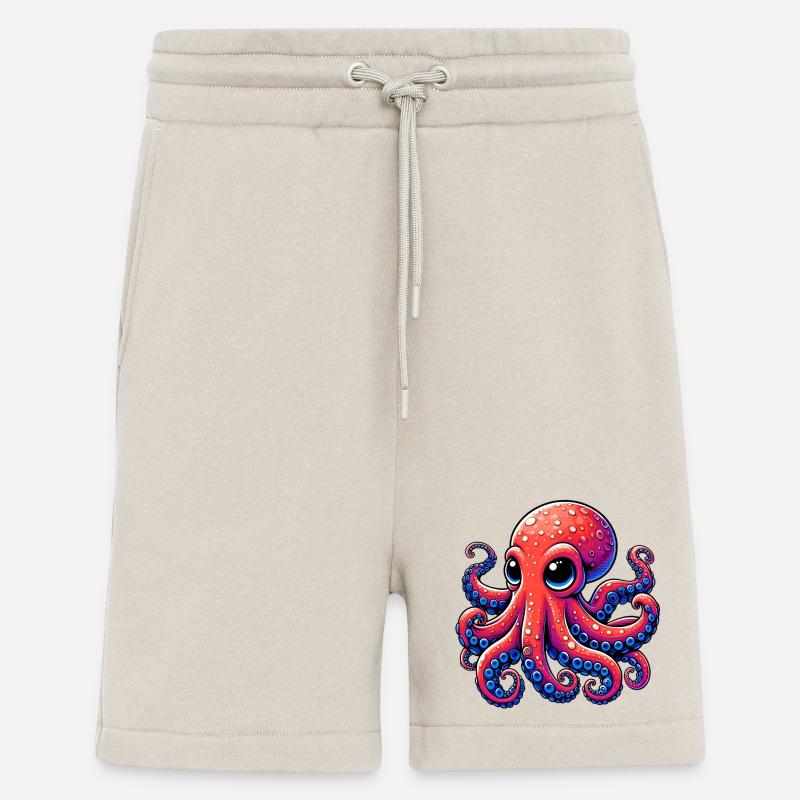 Octopus - Shorts - made by SPREAD - WARM CLAY