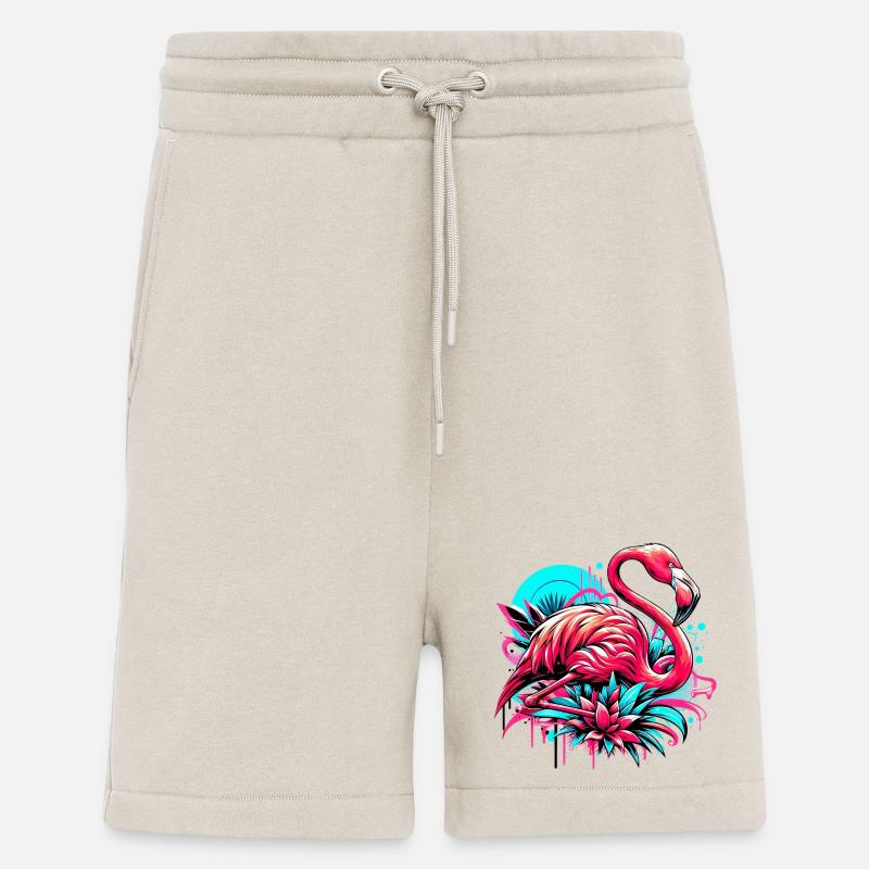 Flamant - Short bio décontracté fabriqué en UE - WARM CLAY