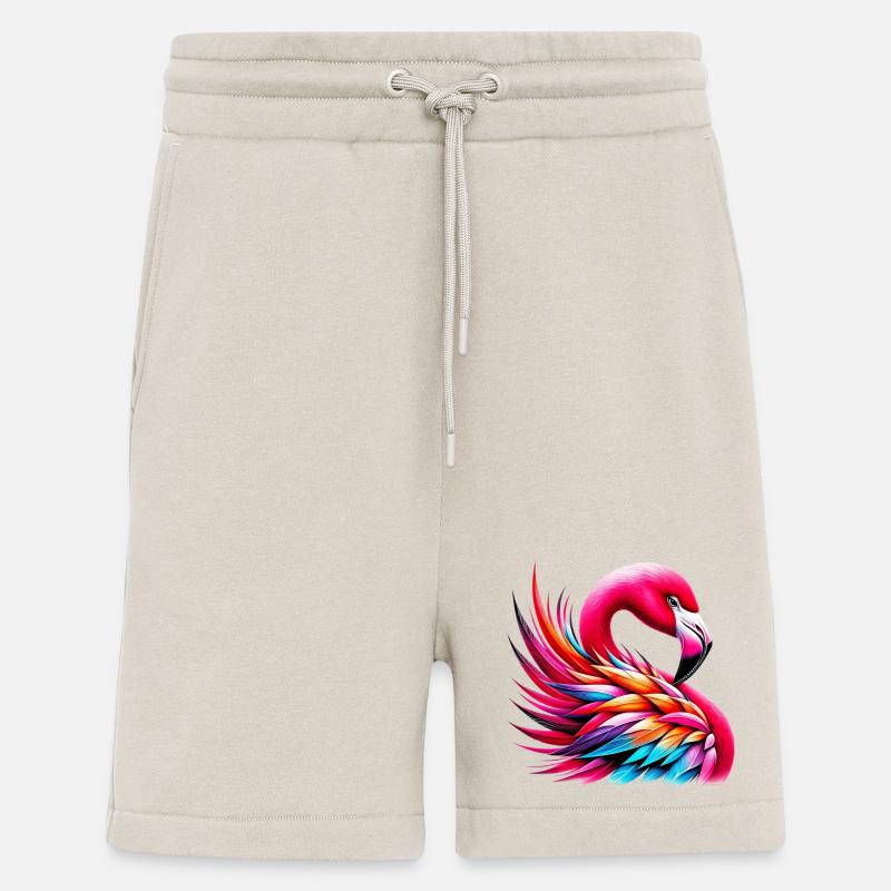 Flamant - Short bio décontracté fabriqué en UE - WARM CLAY