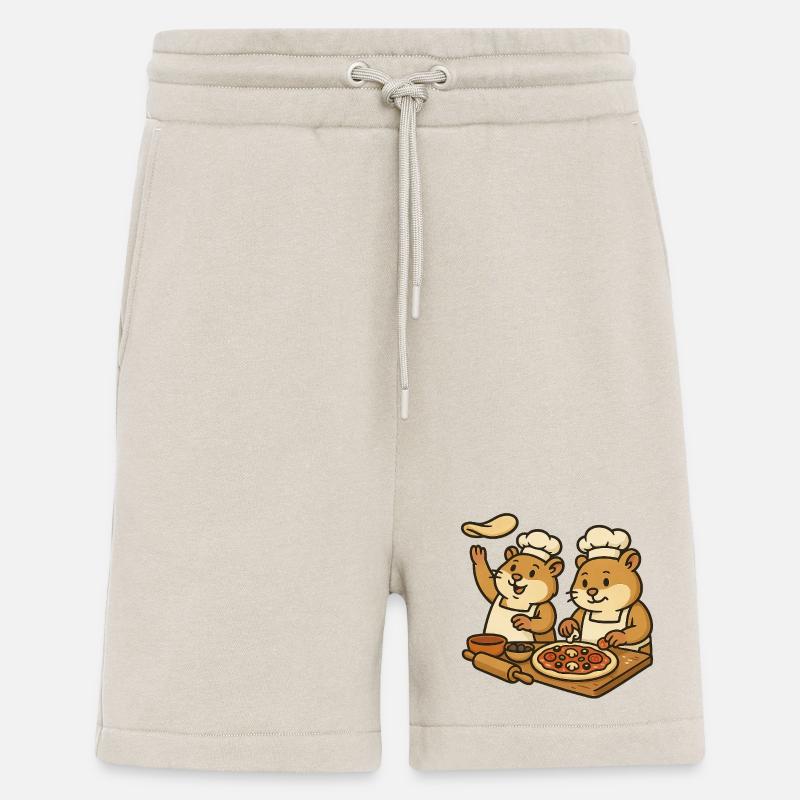 Hamster kocht - Shorts - made by SPREAD - WARM CLAY