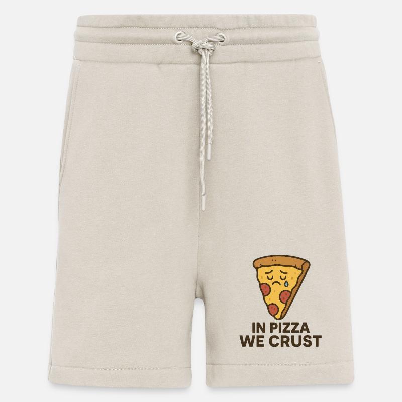 In Pizza We Crust - Shorts - made by SPREAD - WARM CLAY