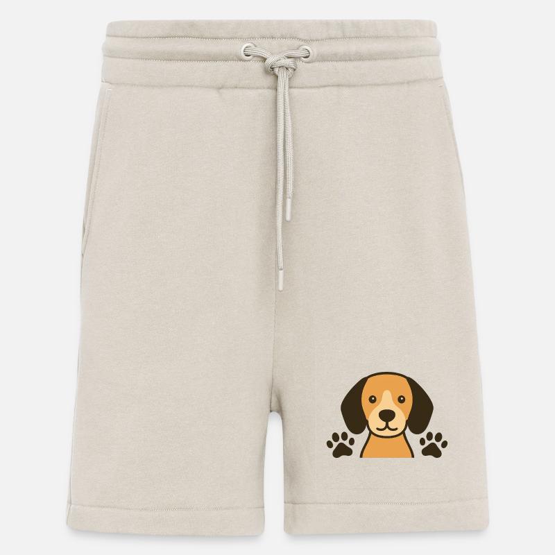 Hund mit Pfoten  - Shorts - made by SPREAD - WARM CLAY