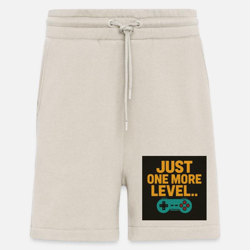 Gaming Motivation Spruch mit Controller - Shorts - made by SPREAD - WARM CLAY