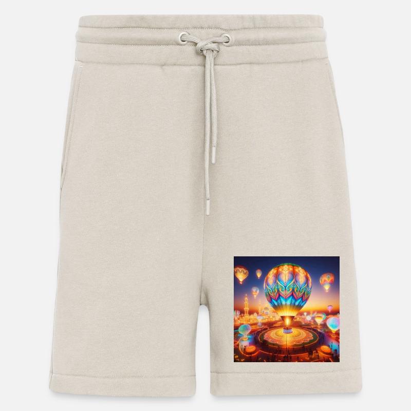 Ätherischer lumineszierender Heißluftballon - Shorts - made by SPREAD - WARM CLAY