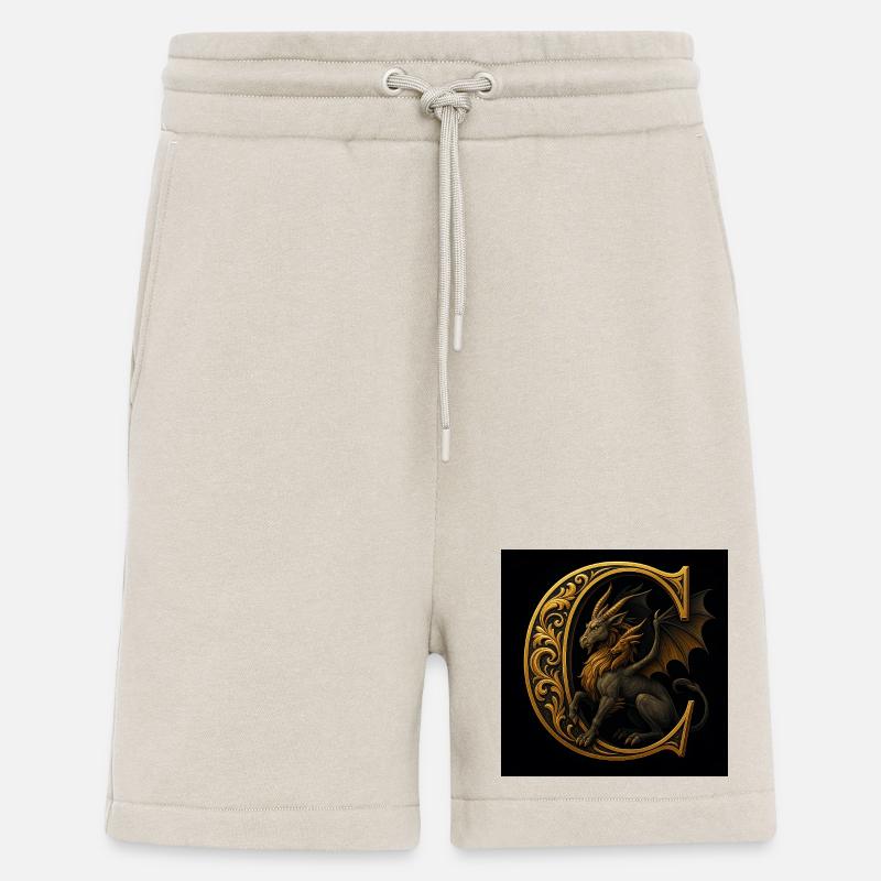 C - Magisches Ornament mit Chimäre - Shorts - made by SPREAD - WARM CLAY