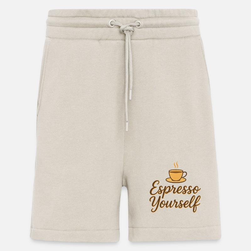 Kaffeetasse mit Inspirierendem Spruch - Shorts - made by SPREAD - WARM CLAY