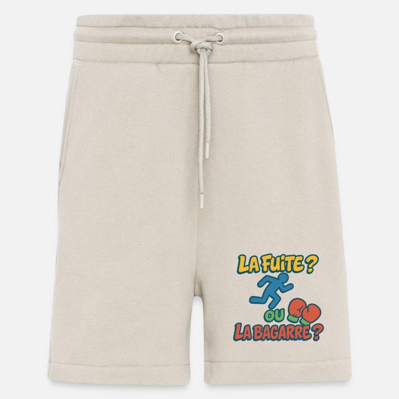 Flucht oder Kampf - Shorts - made by SPREAD - WARM CLAY