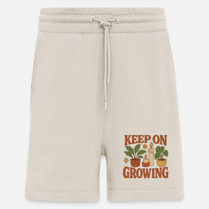 Keep_on_Growing - Shorts - made by SPREAD - WARM CLAY