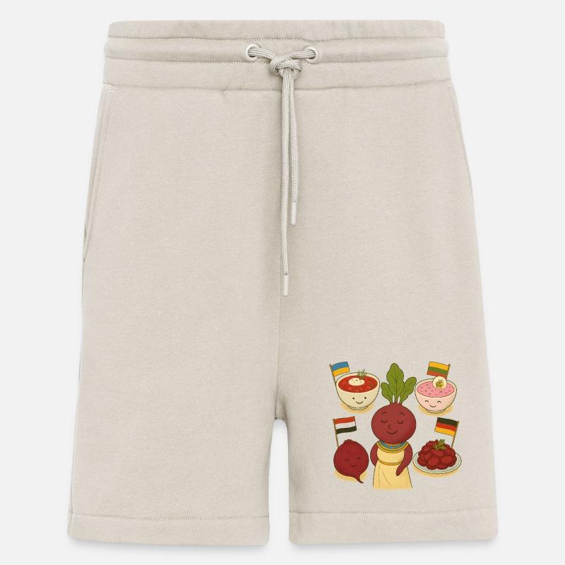 beetroot - Shorts - made by SPREAD - WARM CLAY