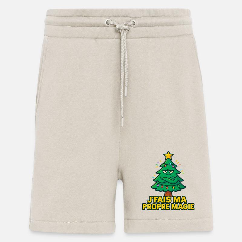 JFais Ma Propre Magie - Sapin Râleur - Short bio décontracté fabriqué en UE - WARM CLAY