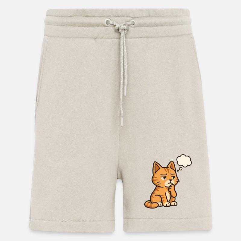 Chat-Réfléchi - Short bio décontracté fabriqué en UE - WARM CLAY