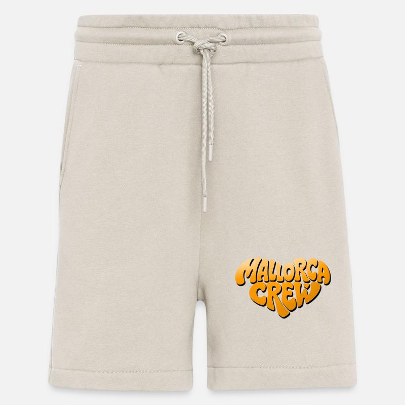 Mallorca Crew Bubble Logo - Shorts - made by SPREAD - WARM CLAY