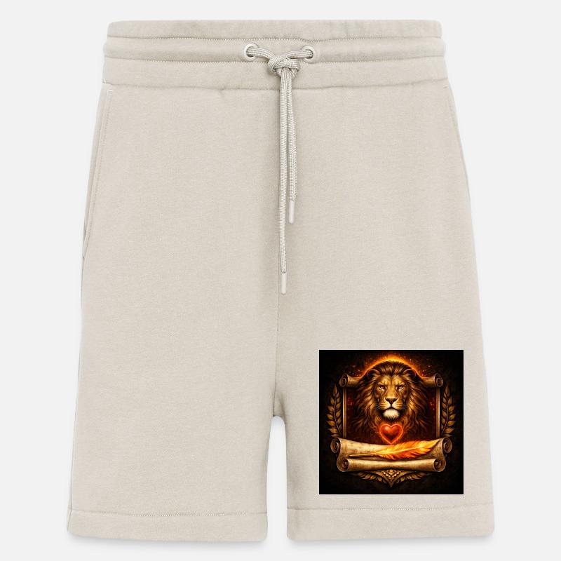 Lionheart & Phoenix Feather - Shorts - made by SPREAD - WARM CLAY