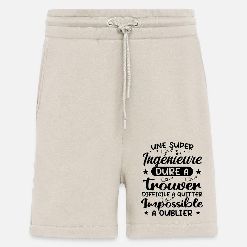 A Super Engineer - Engineer Gift - Shorts - made by SPREAD - WARM CLAY