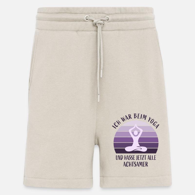 Ich war beim Yoga - Shorts - made by SPREAD - WARM CLAY